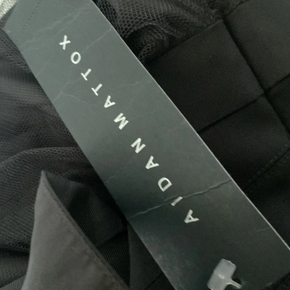 New Aidan Mattox Gorgeous Black Tie Dress - Picture 11 of 11